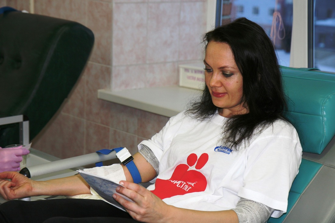 Бухгалтер Ирина Косенко: сдавать кровь не больно и при этом — полезно