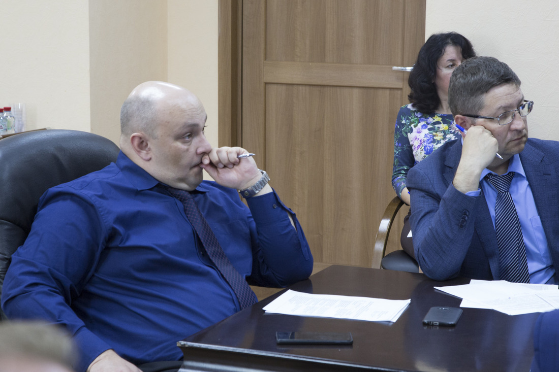 Генеральный директор Антон Кузьмин (слева) и главный инженер-первый заместитель генерального директора заместительДанияр Хадиев