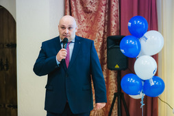 Генеральный директор ООО «ГПРУ» Антон Кузьмин приветствует участников конференции-2017